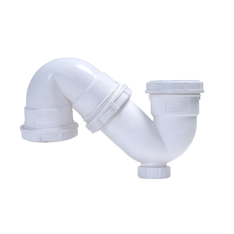 s型存水弯丨hdpe螺旋压盖静音排水管