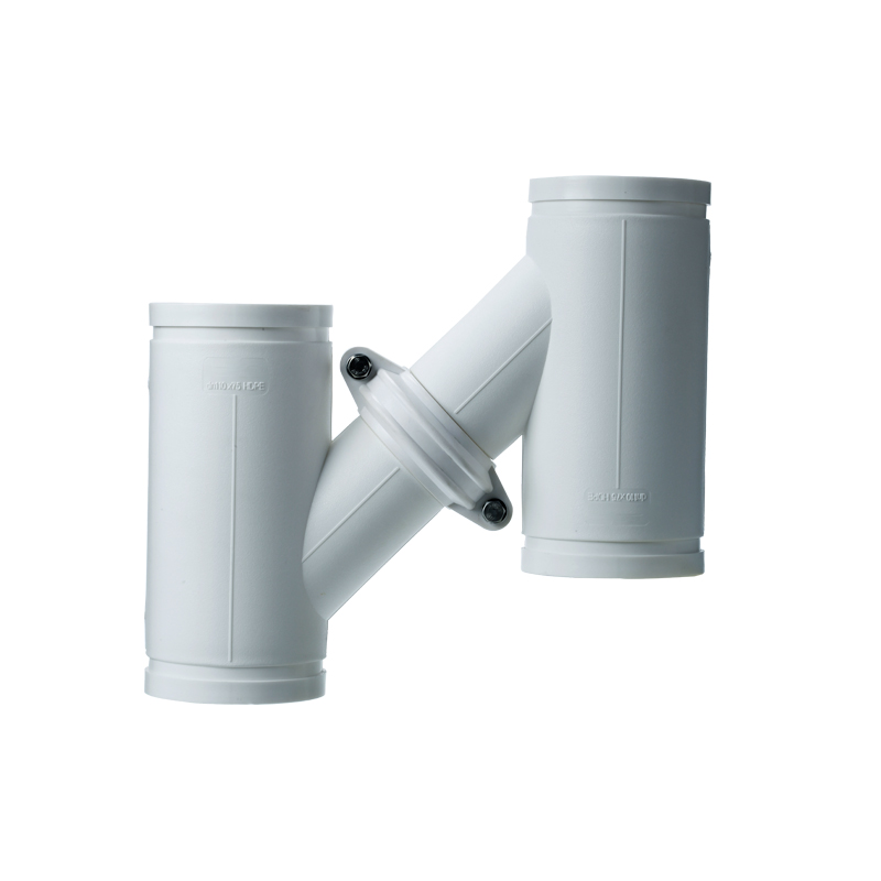 H管丨HDPE沟槽式连接静音管