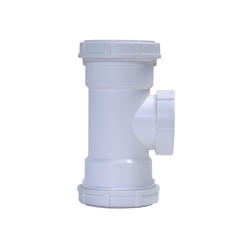 立管检查口丨3S-PP螺旋压盖连接静音管